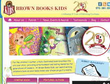 Tablet Screenshot of brownbookskids.com